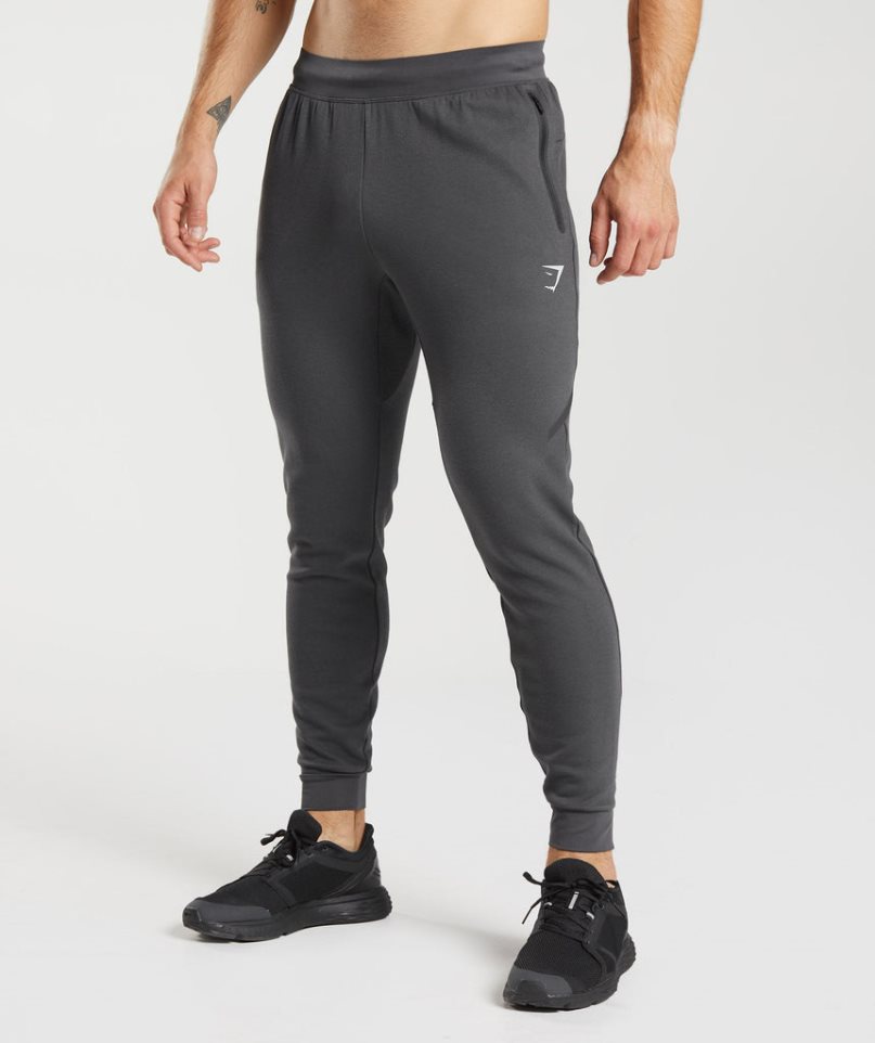 Men\'s Gymshark Apex Technical Jogger Dark Grey | NZ 7DAUHM